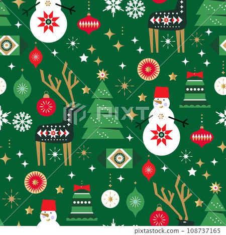 Christmas flat pattern 14 108737165