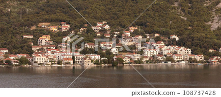 Adriatic town by the sea, Montenegro, Kotor Bay 108737428