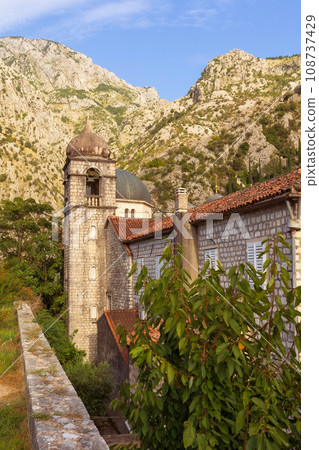 Old town of Kotor, Montenegro, church and fortress 108737429