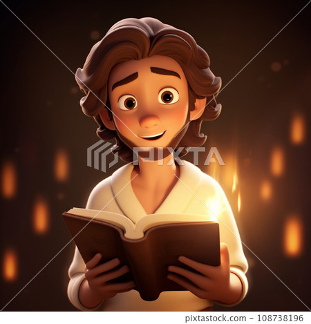 jesus and books 108738196