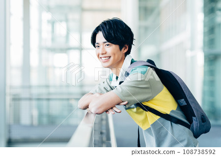 young man at university 108738592