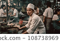 Chinese Food Market Young Chef Prepares Asian Food 108738969