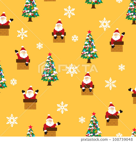 Cute Santa and Christmas image design, Cute Santa and Christmas image design, 108739048