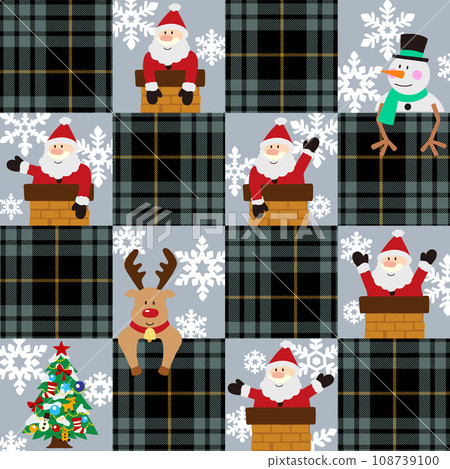 Cute Santa and Christmas image design, 108739100