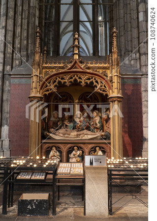 Interior of Cologne Cathedral Interior of Cologne Cathedral 108740624
