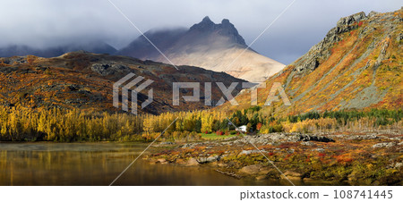 Colorful Icelandic Landscape 108741445