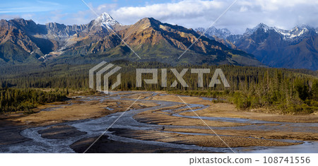Wilderness based on Denali National Park in Alaska 108741556