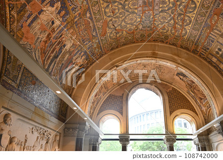 Kaiser Wilhelm Memorial Church ceiling mosaic/Berlin, Germany 108742000