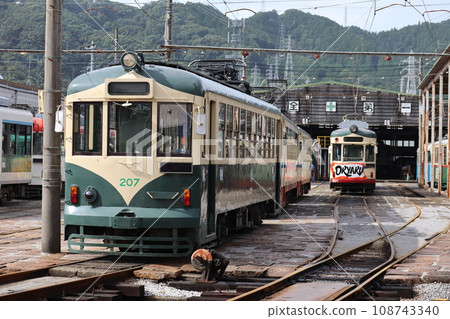 Kochi Tram Tosaden Kotsu Pier Depot 108743340