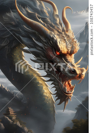 gothic fantasy a mesmerizing digital painting emerges depicting the awe inspiring gothic fantasy a mesmerizing digital painting emerges depicting the awe inspiring 108743457