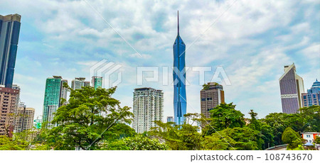 Merdeka 118 and skyscrapers. Kuala Lumpur, Malaysia. Merdeka 118 and skyscrapers. Kuala Lumpur, Malaysia. 108743670
