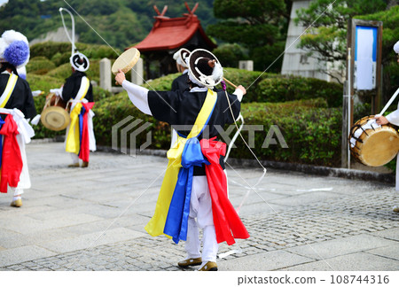 Shimokamagari, Kure City, Hiroshima Prefecture, Joseon Tsushin Envoy reenactment procession event Shimokamagari, Kure City, Hiroshima Prefecture, Joseon Tsushin Envoy reenactment procession event 108744316