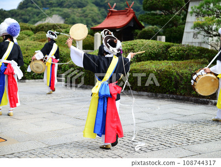 Shimokamagari, Kure City, Hiroshima Prefecture, Joseon Tsushin Envoy reenactment procession event Shimokamagari, Kure City, Hiroshima Prefecture, Joseon Tsushin Envoy reenactment procession event 108744317