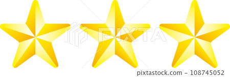 用於三星評價、等級、排名等的星星集。 108745052