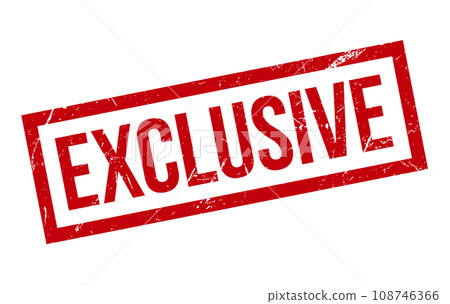 Exclusive Rubber Stamp. Exclusive Rubber Grunge  108746366