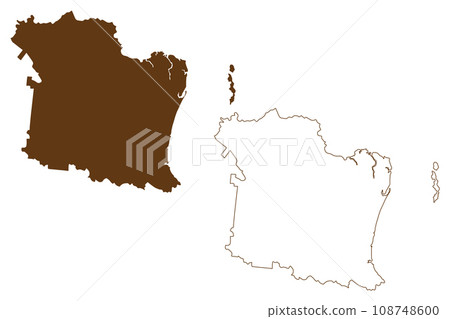 Shire of Hinchinbrook (Commonwealth of Australia, Queensland state) map vector illustration, scribble sketch Hinchinbrook map Shire of Hinchinbrook (Commonwealth of Australia, Queensland state) map vector illustration, scribble sketch Hinchinbrook map 108748600