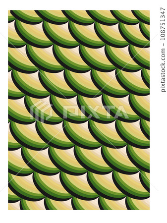 Dragon scale style design diagonal yellow system Dragon scale style design diagonal yellow system 108751347