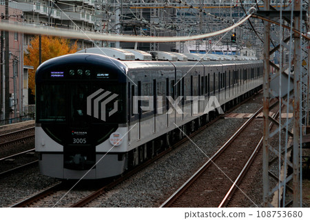 [KH] Keihan Main Line 3000 series: Rapid Express (appearance at the time of appearance) 108753680