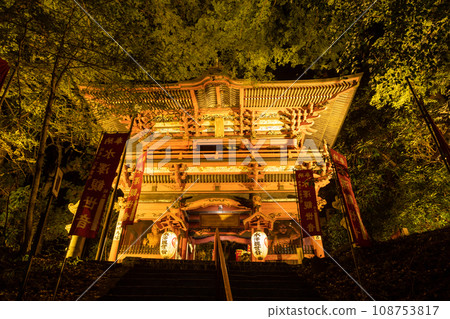 Illuminated Mizusawa Kannon's Niomon Illuminated Mizusawa Kannon's Niomon 108753817