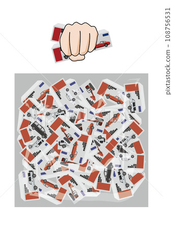 Mini car grab Mini car grab 108756531