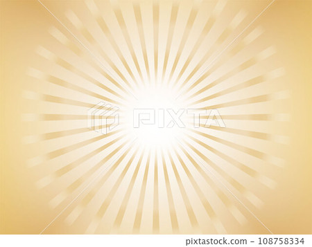 美麗的漸層抽象集中線背景_橙色 108758334