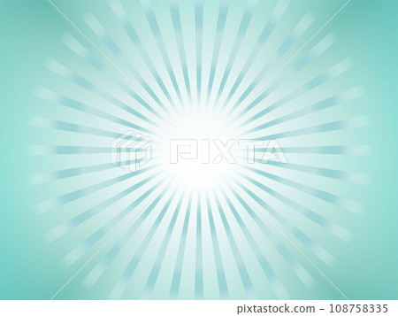 美麗的漸層抽象集中線背景_綠松石藍色 美麗的漸層抽象集中線背景_綠松石藍色 108758335