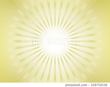 美麗的漸層抽象集中線background_yellow 108758336