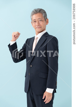 商人高級膽量姿勢 商人高級膽量姿勢 108758986