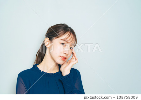 Image of fashionable women's beauty and skin care Image of fashionable women's beauty and skin care 108759009