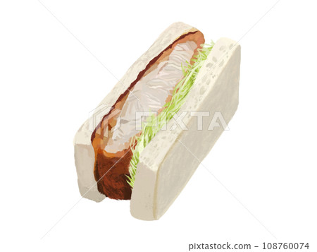 Cutlet sandwich (one piece) 108760074