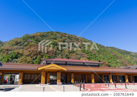 [島根縣]津和野町的風景和街道 108761649