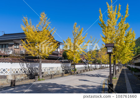 [島根縣]津和野町的風景和街道 108761660