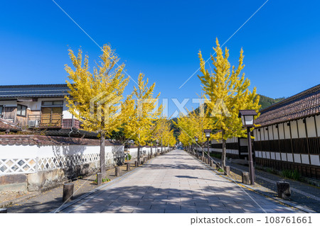 [島根縣]津和野町的風景和街道 108761661
