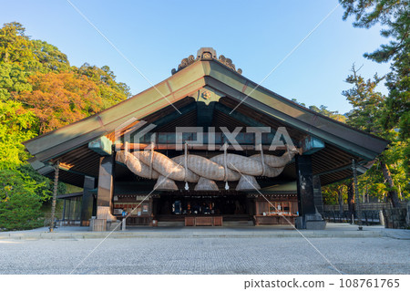 【島根縣】清晨的出雲大社 108761765