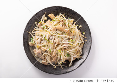 鹹豆芽蔥炒豬雜 鹹豆芽蔥炒豬雜 108761839