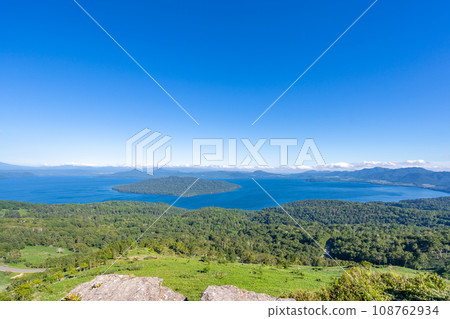 屈斜路湖、中島、美幌子景觀 108762934