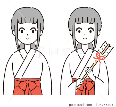 巫女圖2 巫女圖2 108763403