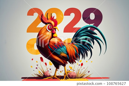 2029 Rooster year theme 2029 Rooster year theme 108765627