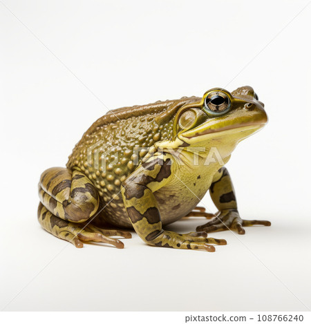 Frog isolated on white background Frog isolated on white background 108766240