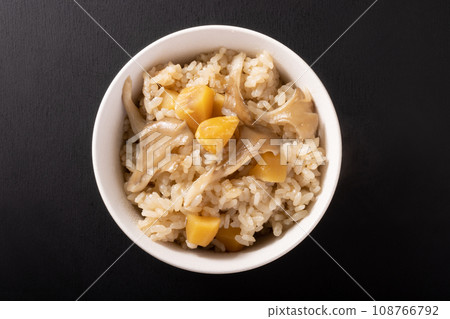 栗子蘑菇米飯 108766792