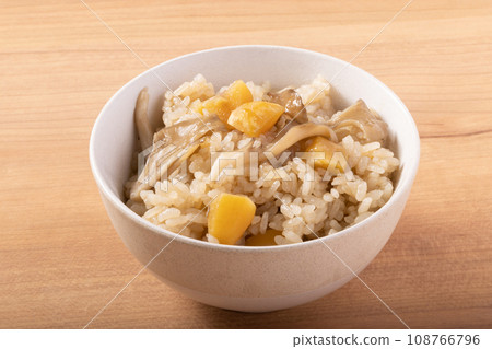 栗子蘑菇米飯 108766796