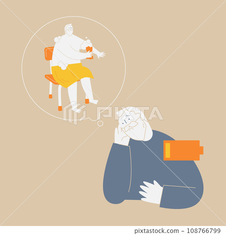An elderly man who finds it difficult to take a bath An elderly man who finds it difficult to take a bath 108766799