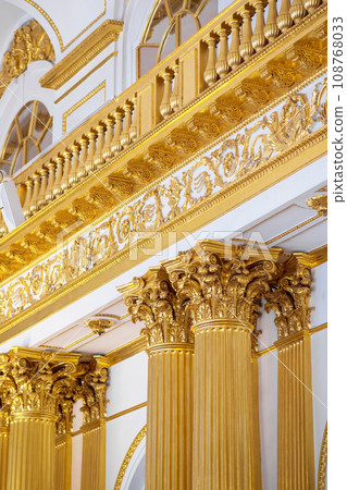 interior elements of the Armorian Hall in the Winter Palace in Saint Petersburg interior elements of the Armorian Hall in the Winter Palace in Saint Petersburg 108768033