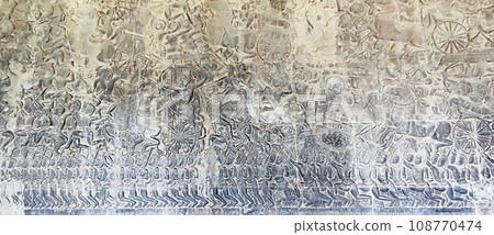 angkor wat wall decoration angkor wat wall decoration 108770474