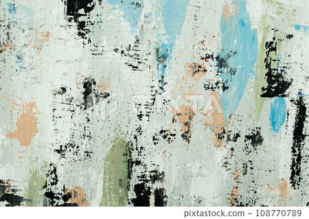 Abstract artistic decorative background for paper, textile, design. Rough stylized texture 108770789