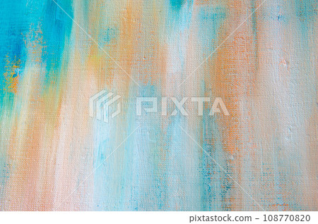creative background, a spot of colored primer rubbed on the surface of a linen canvas, temporary object, close, toning creative background, a spot of colored primer rubbed on the surface of a linen canvas, temporary object, close, toning 108770820