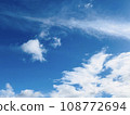 Cloudy autumn sky on a rainy day 108772694
