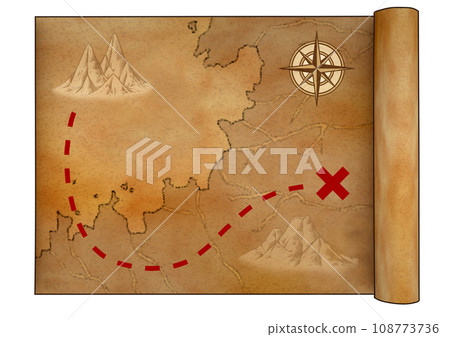Treasure Map Treasure Map 108773736