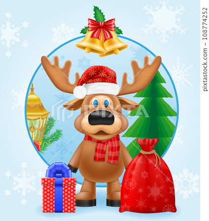 christmas card poster vector illustration christmas card poster vector illustration 108774252