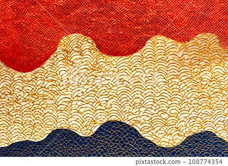 Cloth background with a Japanese feel Cloth background with a Japanese feel 108774354